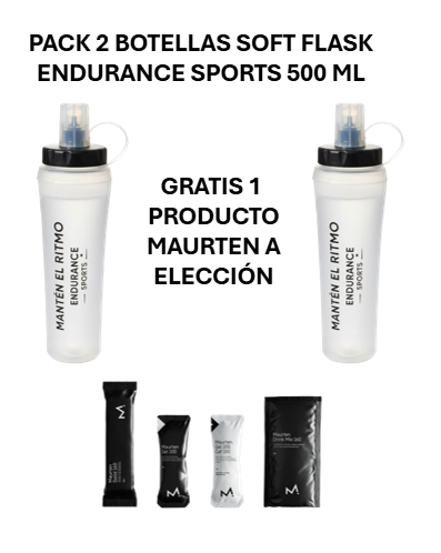 PACK 2 BOTELLAS ENDURANCE SPORTS + REGALO
