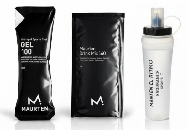 Pack Lanzamiento Soft Flask 500ml + Maurten Drink Mix 160 + Maurten Gel 100
